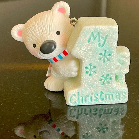Hallmark Keepsake My 1st Christmas Decoration Ornament - Picture 1 of 8